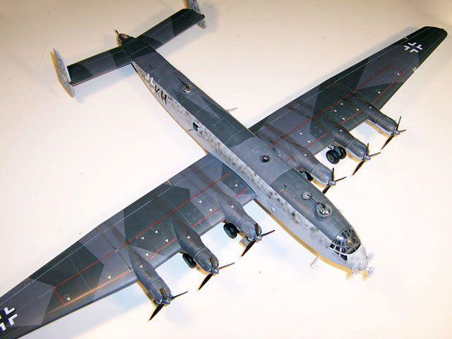 目标美利坚二战中德国纳粹的六发怪物ju390远程轰炸机