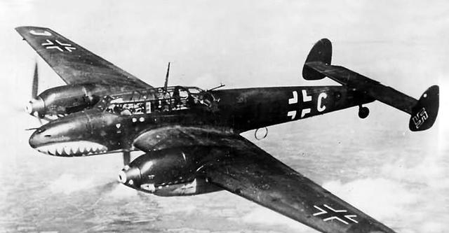 二战时期德国bf110战斗机为何会是英国轰炸机的最佳杀手