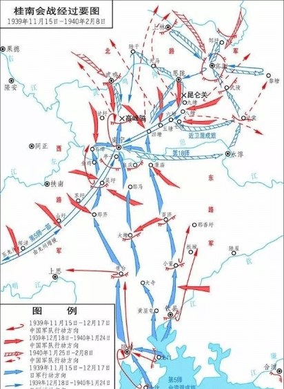 桂南会战中我军遭遇溃败日寇甚至有直插重庆的企图