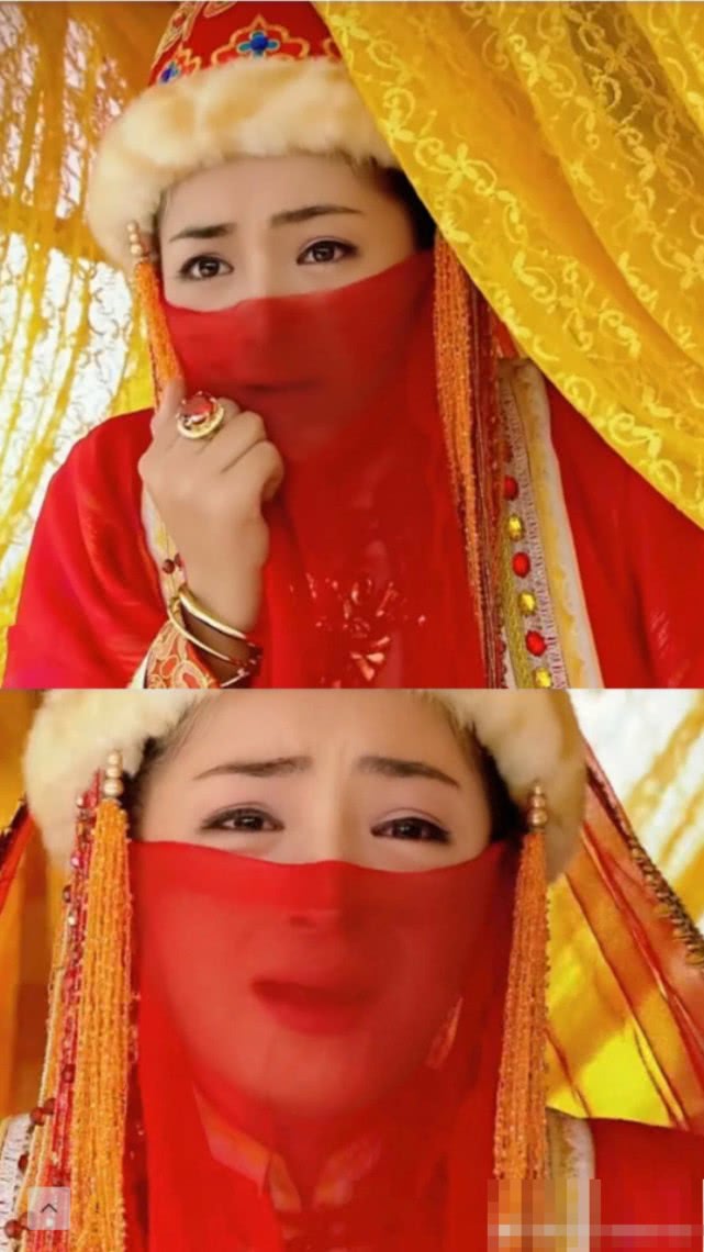 再看麦迪娜出演的香妃,其实清丽脱俗已经很美,比热巴都耐看