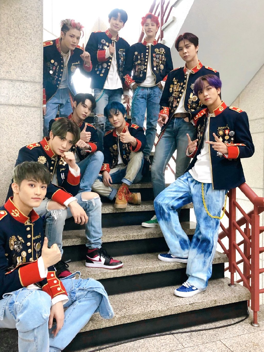 氣憤少年之名舞蹈疑抄襲nct127除了一點不同其他都一樣