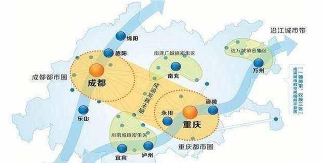 我国四大城市群之一的,成渝城市群,未来或将成为世界级城市群
