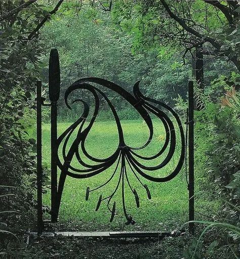 一道小铁门,也能玩出大花样,有几个堪称艺术品!