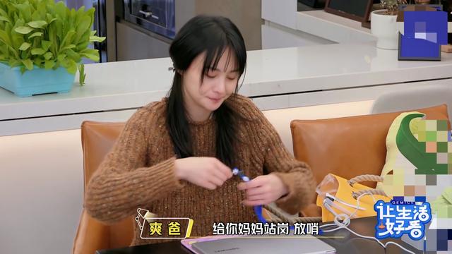 "独居新手"郑爽上综艺不舍爸妈,与许魏洲打闹再成热搜体质