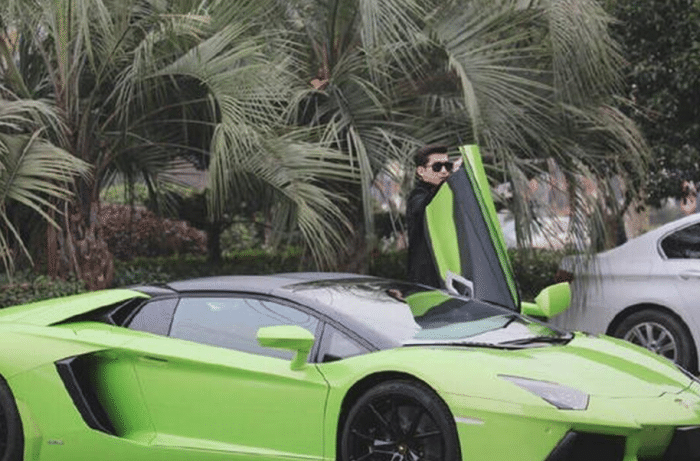 娱乐圈里面的男明星,像张翰和贾乃亮这两位就是跑车迷,并且都是法拉利