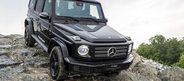 花小钱办大事儿！四缸2.0T的奔驰大G实车谍照 外观形似G500