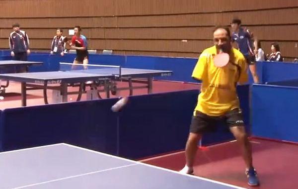 厉害！他是世界上唯一用嘴打乒乓球的人，靠二十年努力成职业选手休闲区蓝鸢梦想 - Www.slyday.coM