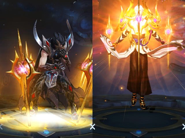 嬴政白昼王子在局外动画中会有很多的光剑飞出,同时白起星夜王子中