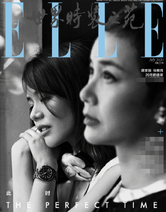 蒋雯丽马思纯拍时尚大片两人同框仿若姐妹51岁蒋雯丽气质好