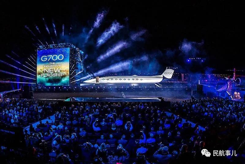 湾流最新两架g700公务机投入验证试飞