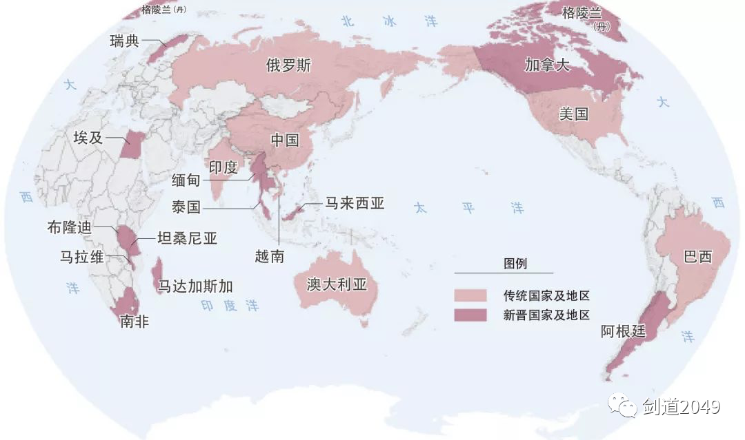 世界地图英文简图图片