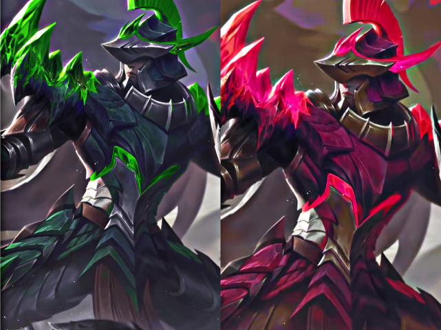 王者:秩序猎龙将变色后帅爆,红色妖娆绿色邪魅,网友:求出星元