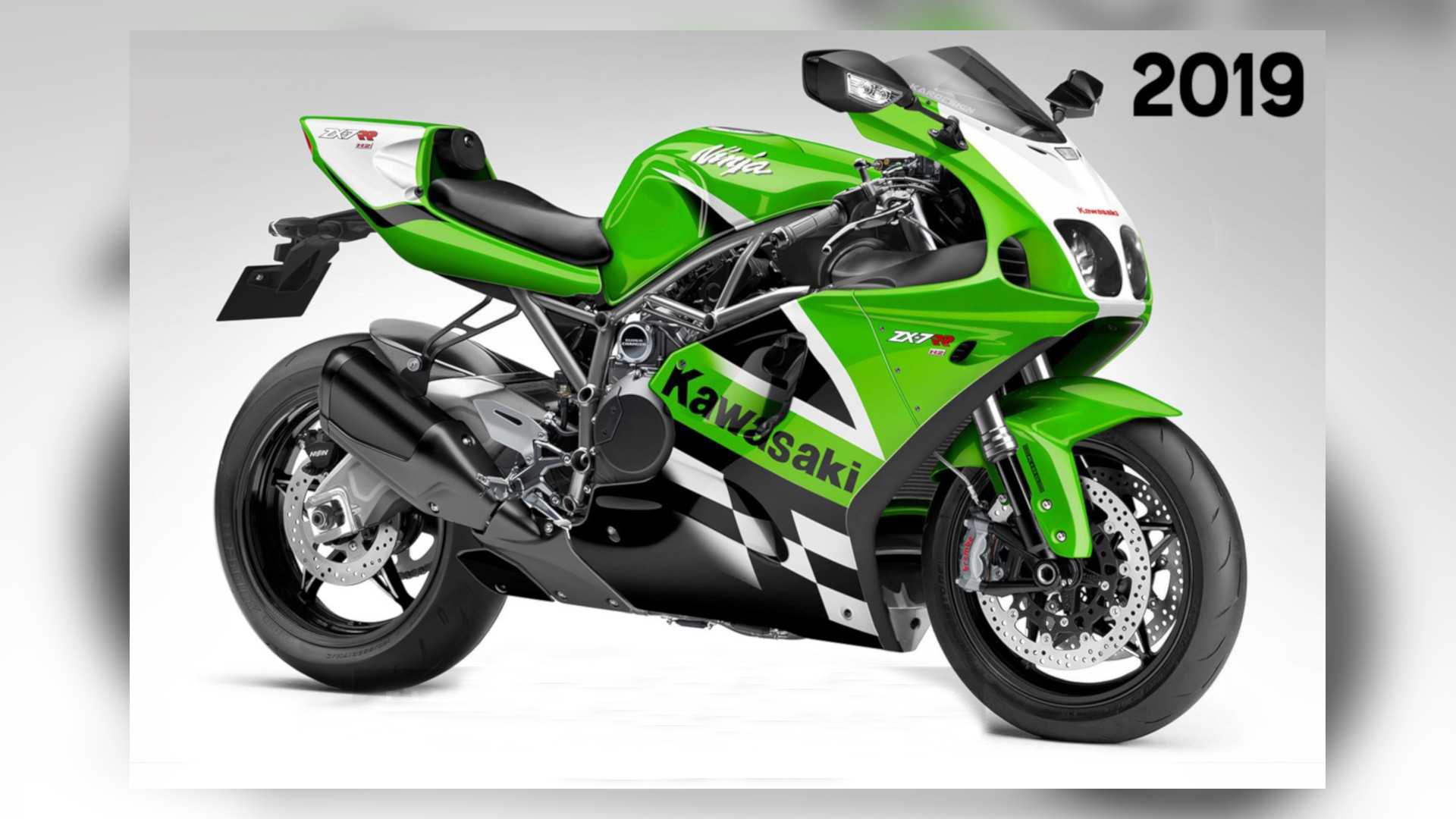 复古版的h2?川崎zx-7r的怀旧外形能打动多少人?