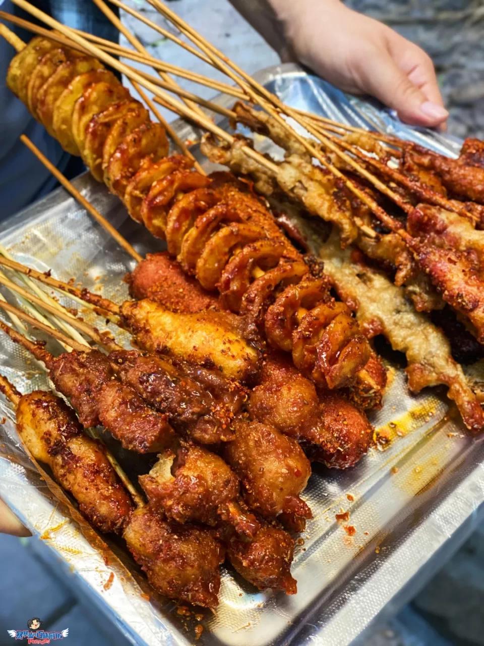 没地吃没位坐没招牌这家炸串站大排可真是香到我了
