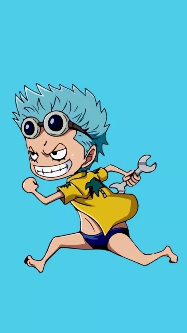 海贼王壁纸被罗宾命中要害的男人弗兰奇