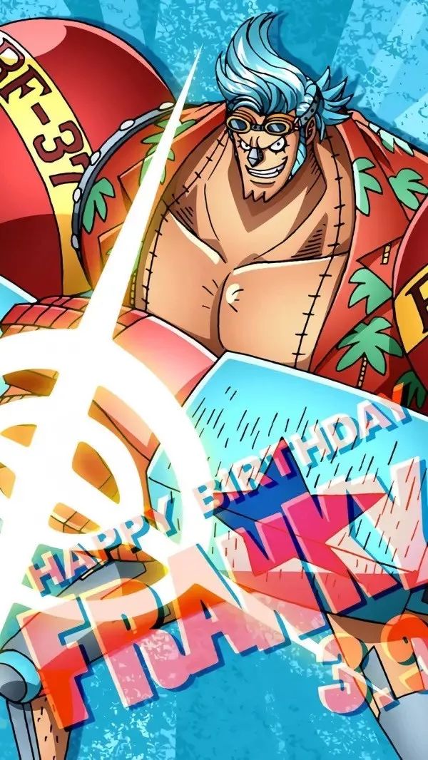 海贼王壁纸被罗宾命中要害的男人弗兰奇