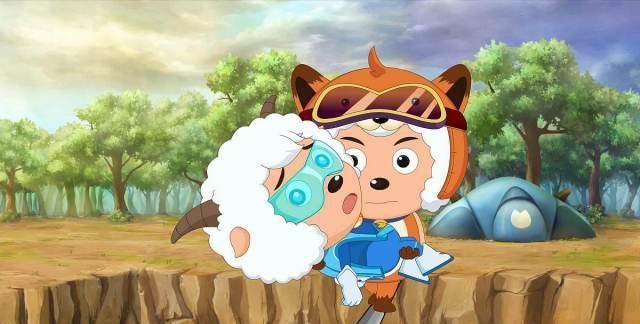 喜羊羊变成食物的小羊们懒羊羊可爱