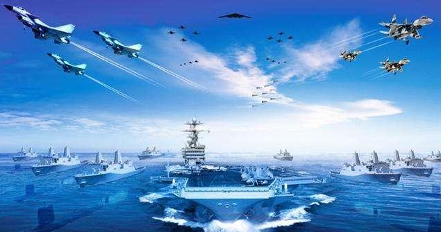 大国重器一个航母编队在现代战争中的战略意义以及战场作用