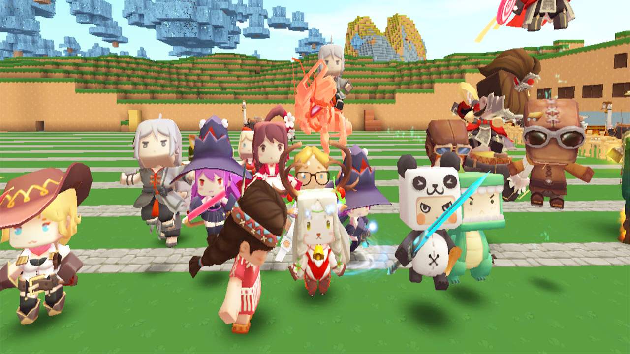 迷你世界:全新跑酷赛道,手速快不一定能拿第一,需要一点小技巧