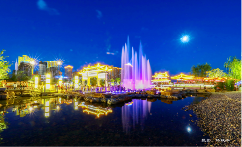 夏夜铜川:书画公园成为文旅融合新品牌