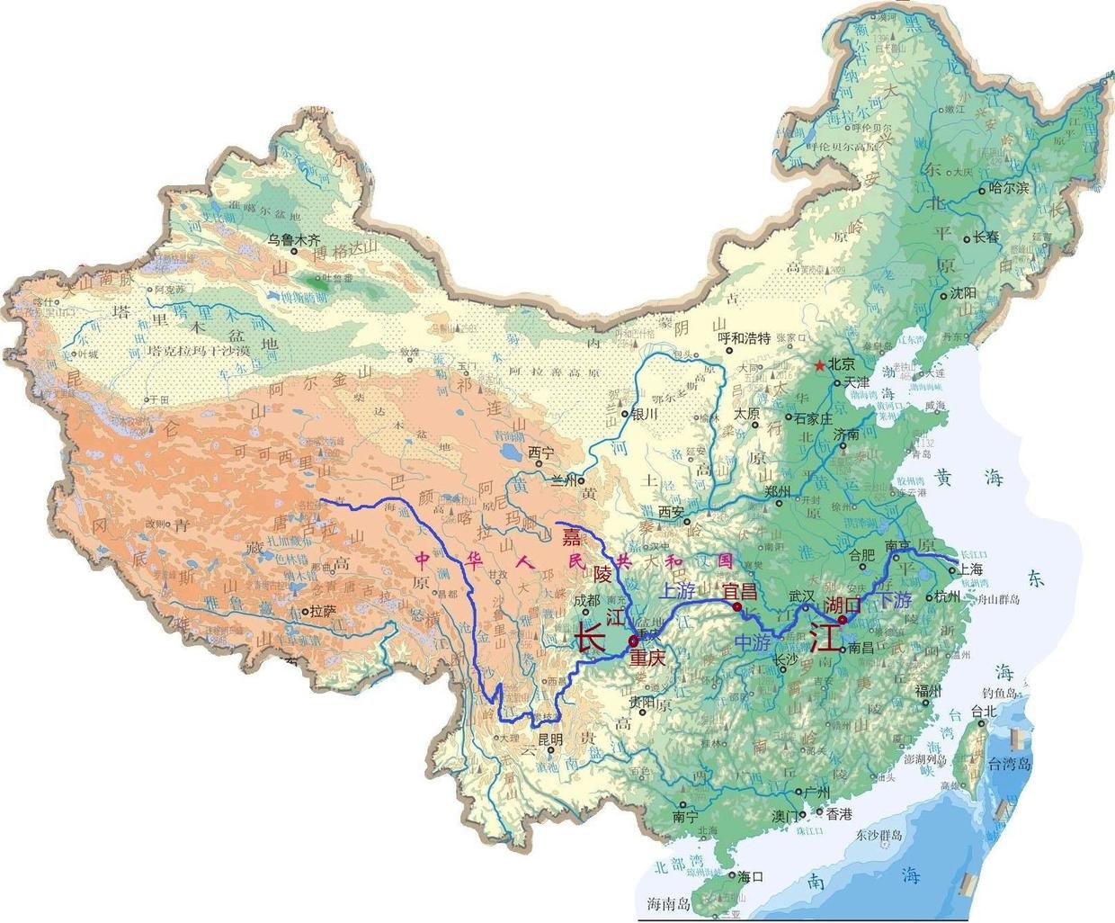 嘉陵江江水汇入长江以后,为什么长江的河道并没有明显变宽呢?