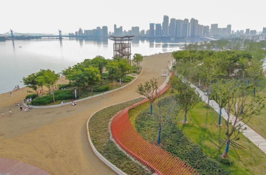 襄阳这阳光大沙滩即将投入使用风景美翻了