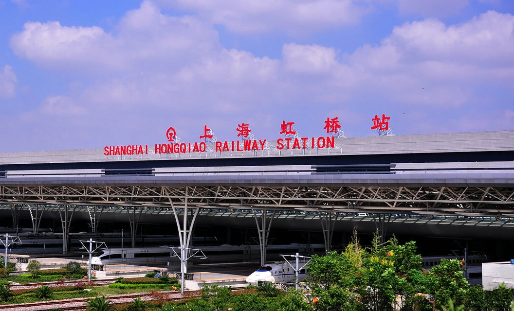 上海虹桥站外观图片