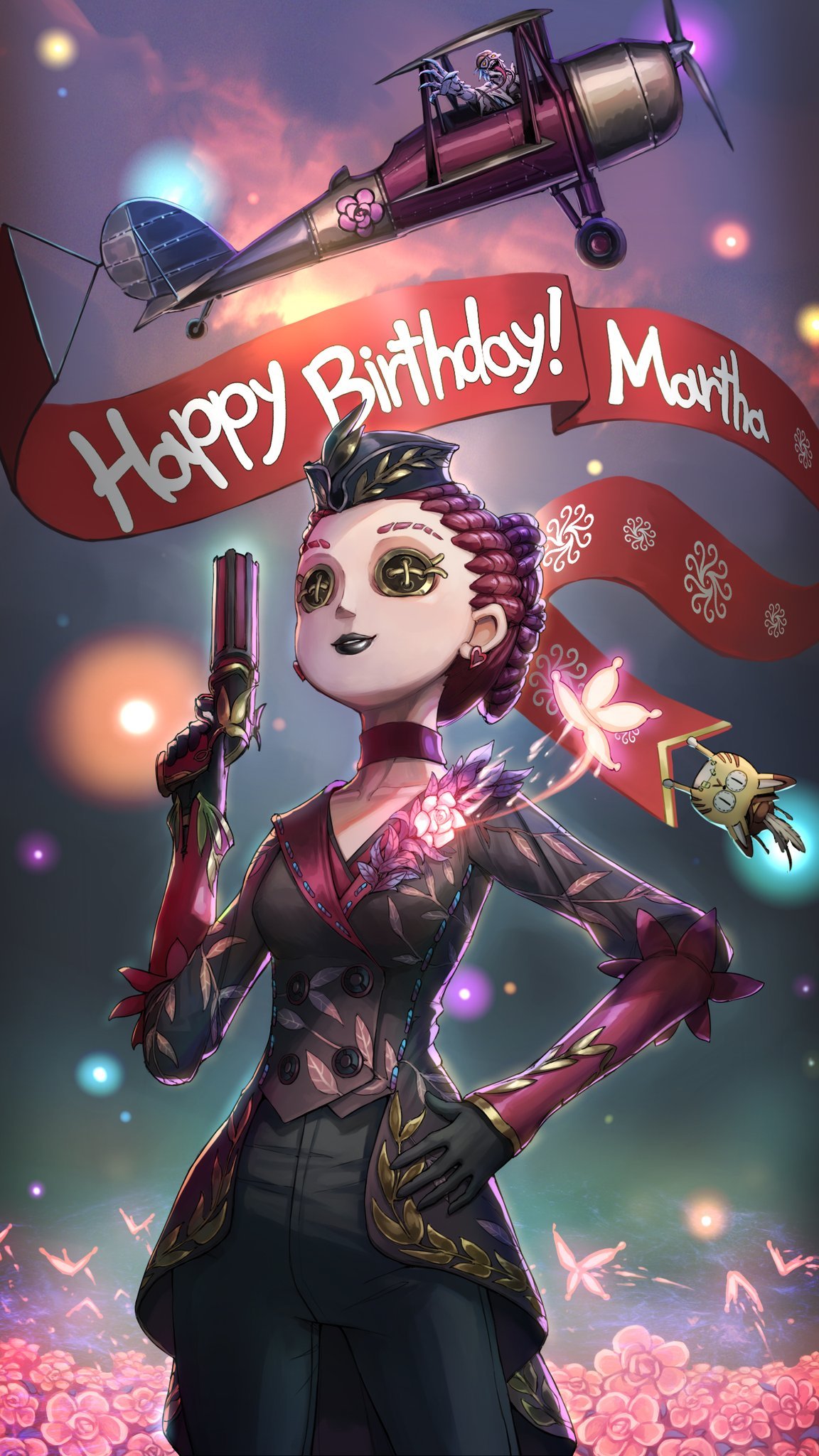 第五人格:国服没有的东西,日服这5张生日贺图,真的太美了