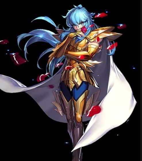 圣斗士星矢双鱼阿布罗狄明明可以靠脸吃饭为什么要当黄金