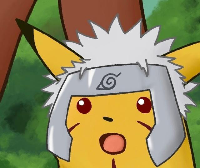 火影版皮卡丘,从同一张脸上看到了不同的角色,不信你能全认出来