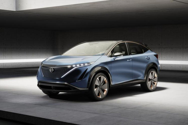 售价或超50万，纯电轿跑SUV日产Ariya内饰专利图曝光