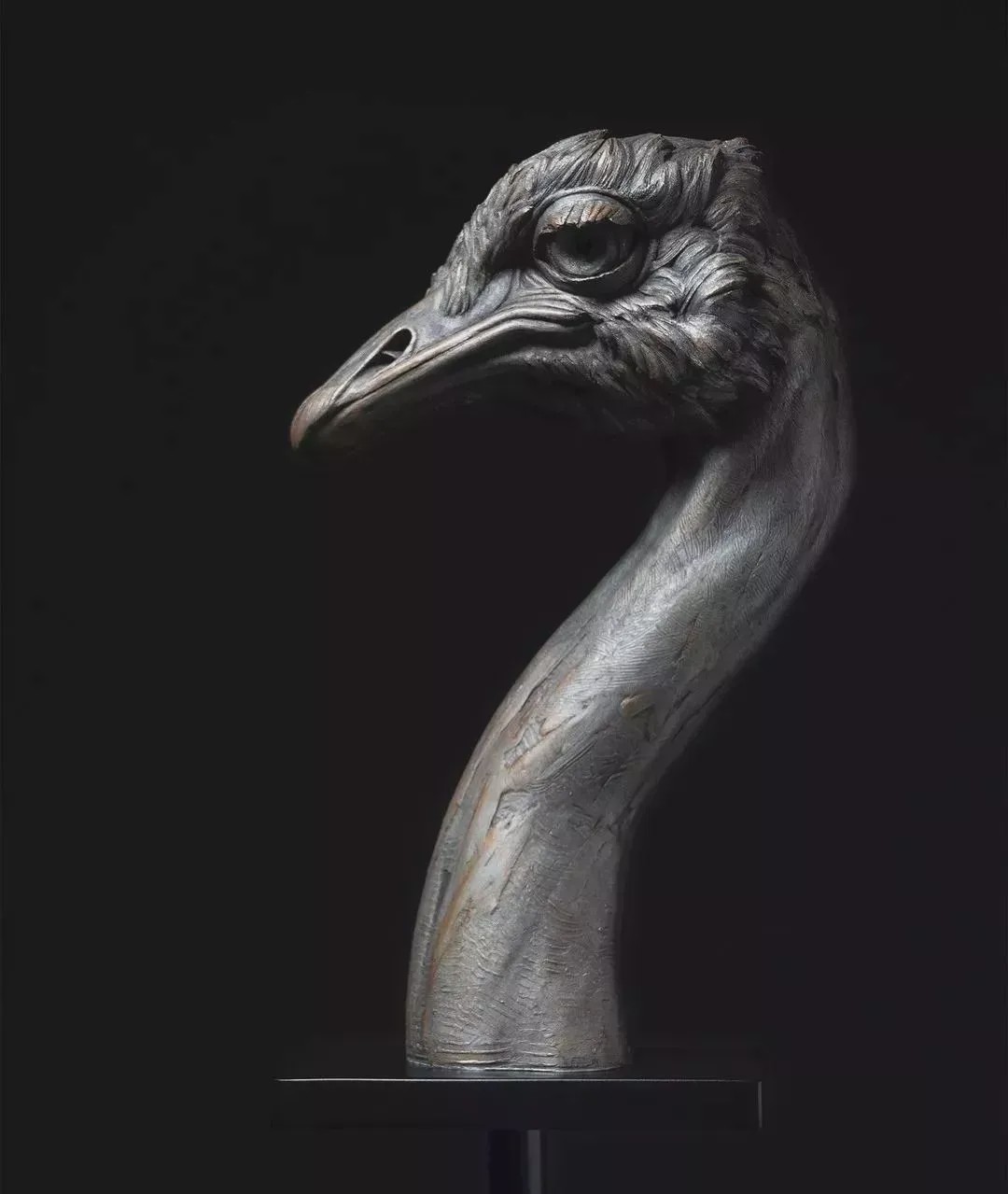 超震撼的动物雕塑 ,美国雕塑家adam matano作品欣赏