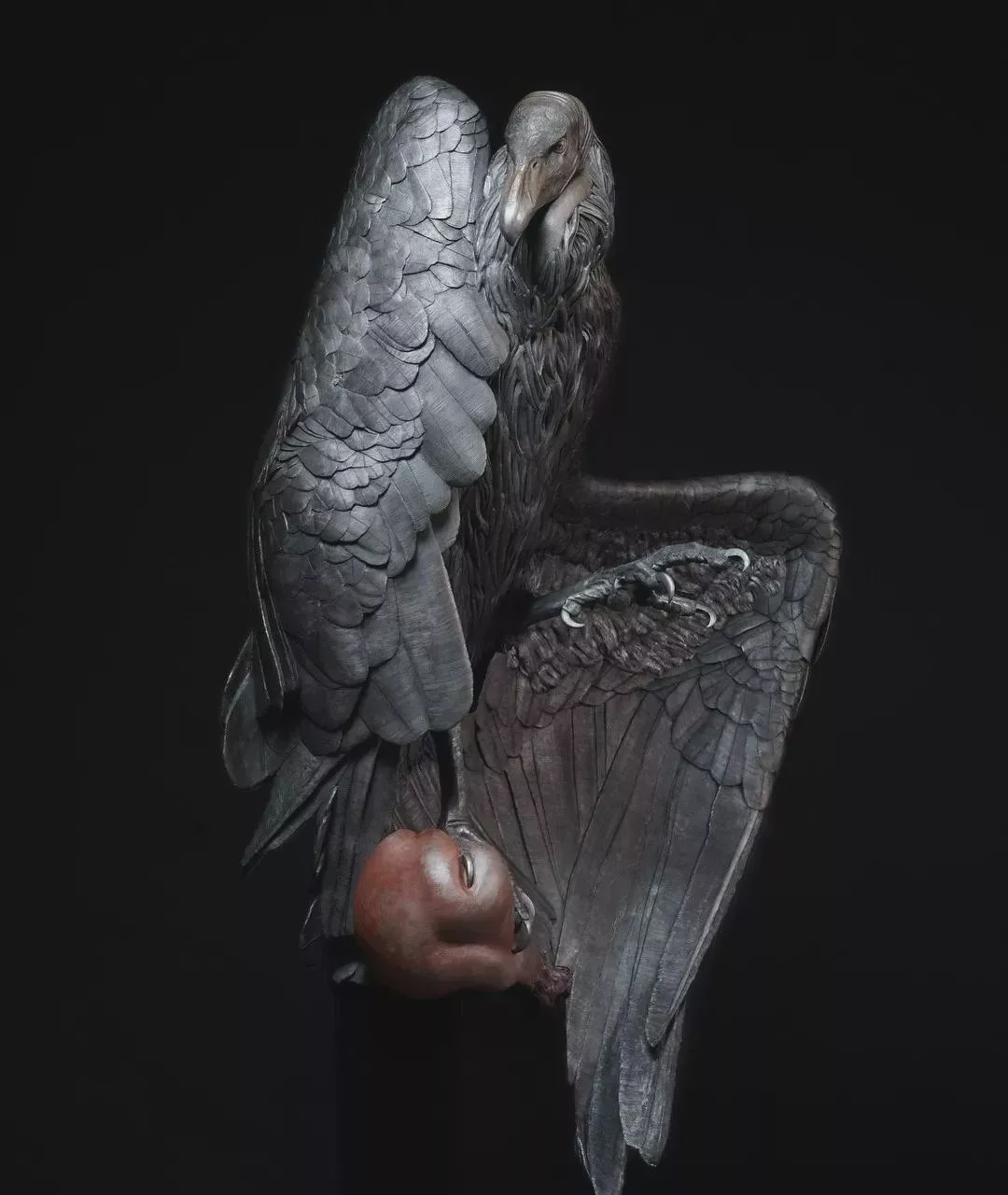 超震撼的动物雕塑 ,美国雕塑家adam matano作品欣赏