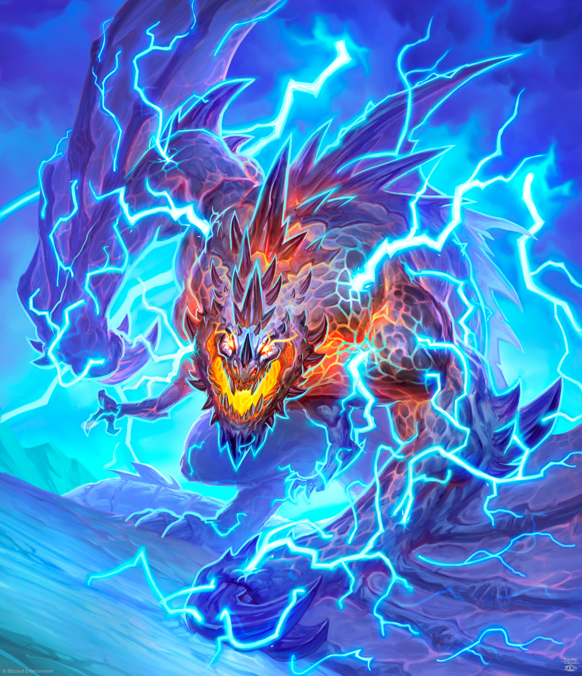 炉石传说:88踢脸依然爽快!外服传说级迦拉克隆进化萨来袭!