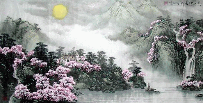 戴叔伦《兰溪棹歌》诗,幽人幽赏,夜里景色也美得令人陶醉