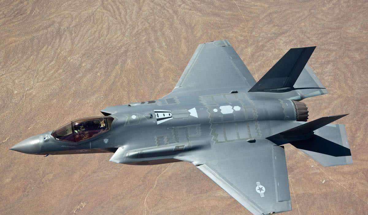 图为美国空军f-35a战斗机