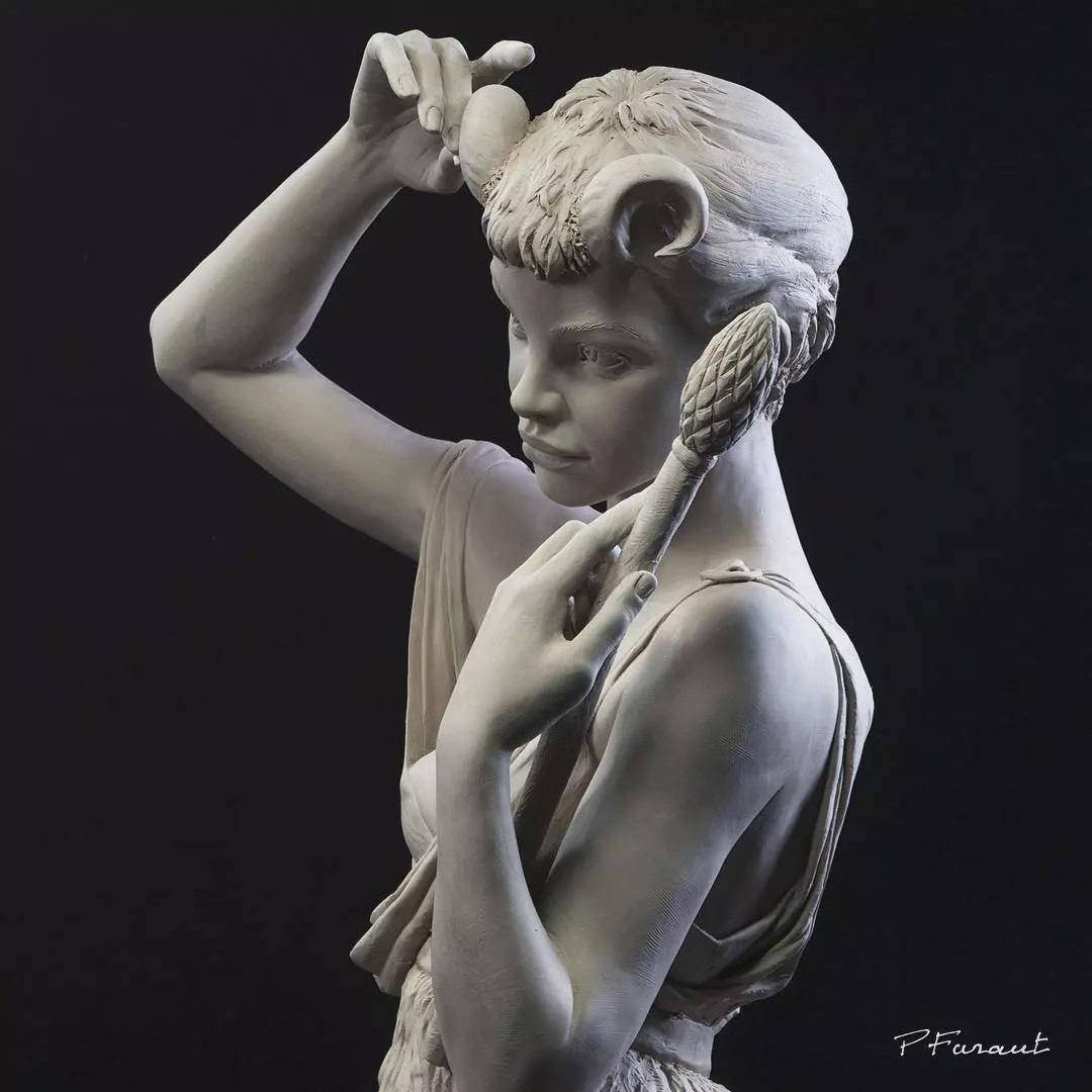 每一个肖像雕塑都是有情绪的philippefaraut作品欣赏