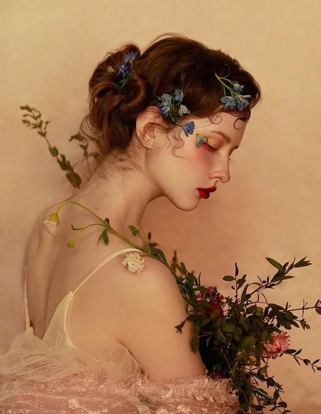 超简单的复古油画妆!好看到我舍不得卸