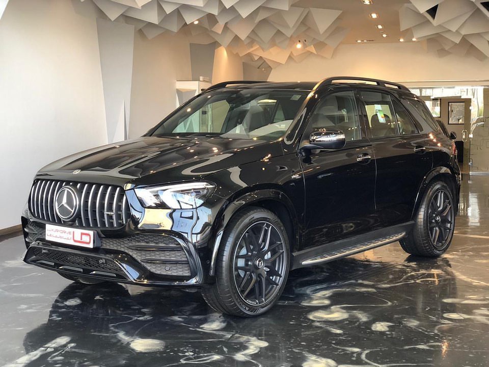 梅赛德斯-amg gle 53实车 霸气的运动感