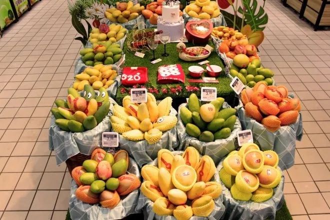 生鲜| 2020中国"新鲜时刻"杯水果陈列大赛图片欣赏