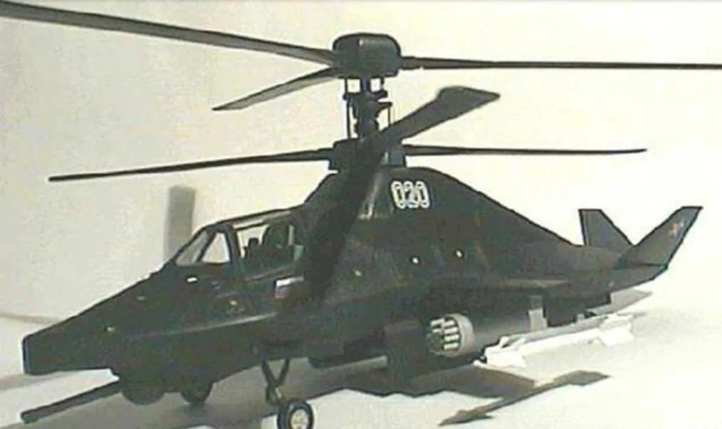 黑色幽灵俄罗斯的科曼奇卡58黑鬼隐身攻击直升机
