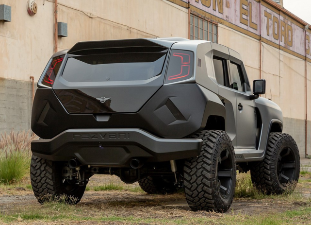 真正的越野"硬汉"!比奔驰大g霸气,6.2tv8 四驱,爆1000马力-新浪汽车