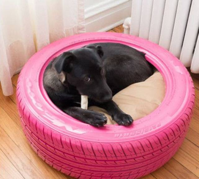 用旧轮胎做了个沙发椅,发朋友圈被赞爆了,要不要来尝试下