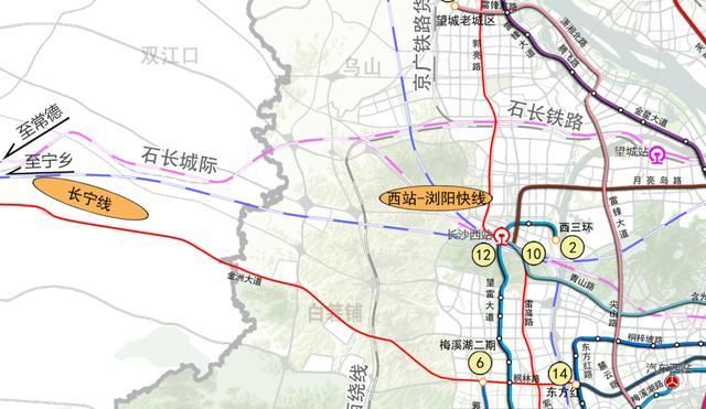 定了十四五宁乡将建设轨道交通加强枢纽地位融入长沙主城区