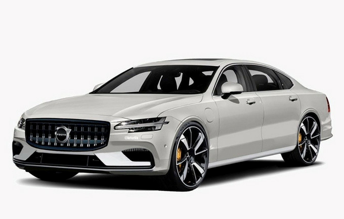 沃尔沃S100渲染图