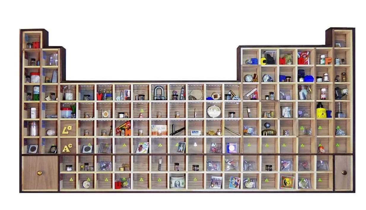 比尔盖兹的元素墙图片