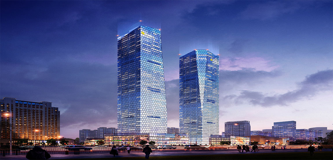 令令开门落地世界500强绿地集团旗下西安绿地中心