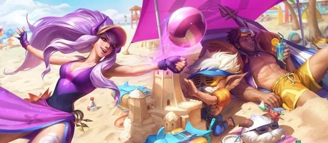 英雄联盟：夏日活动开启，组队开黑抽限定皮肤