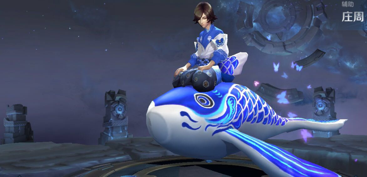 庄周庄周的原皮还是比较好看的,坐的崐一看就不是平常吃的鱼.