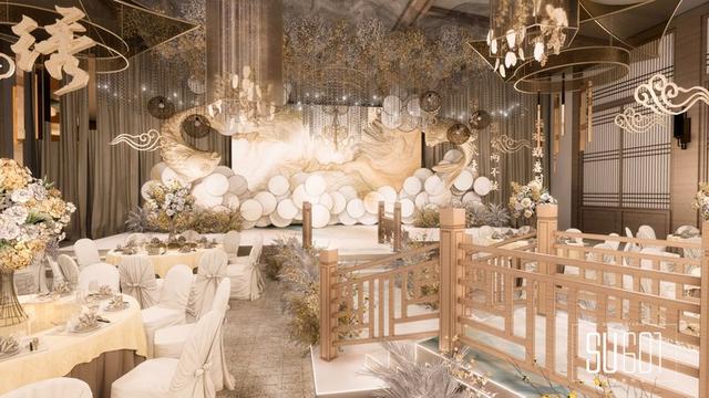 dodowed婚礼效果图推荐系列之su601婚礼堂设计效果图